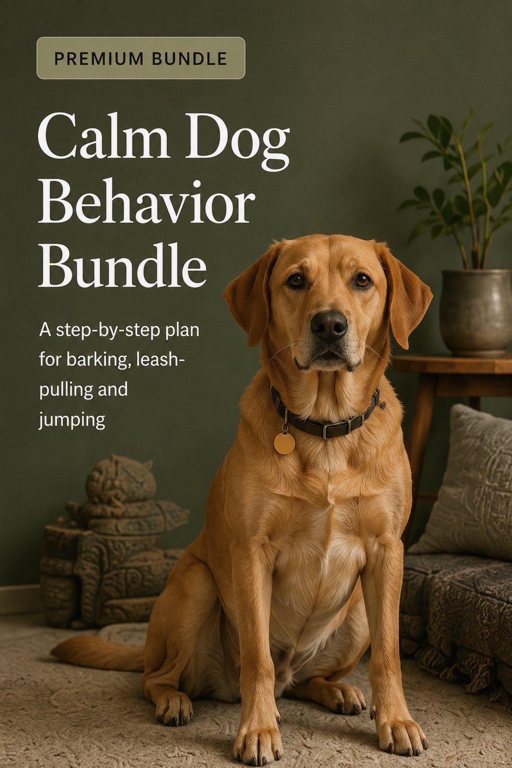 Cover of the Calm Dog Behavior Bundle