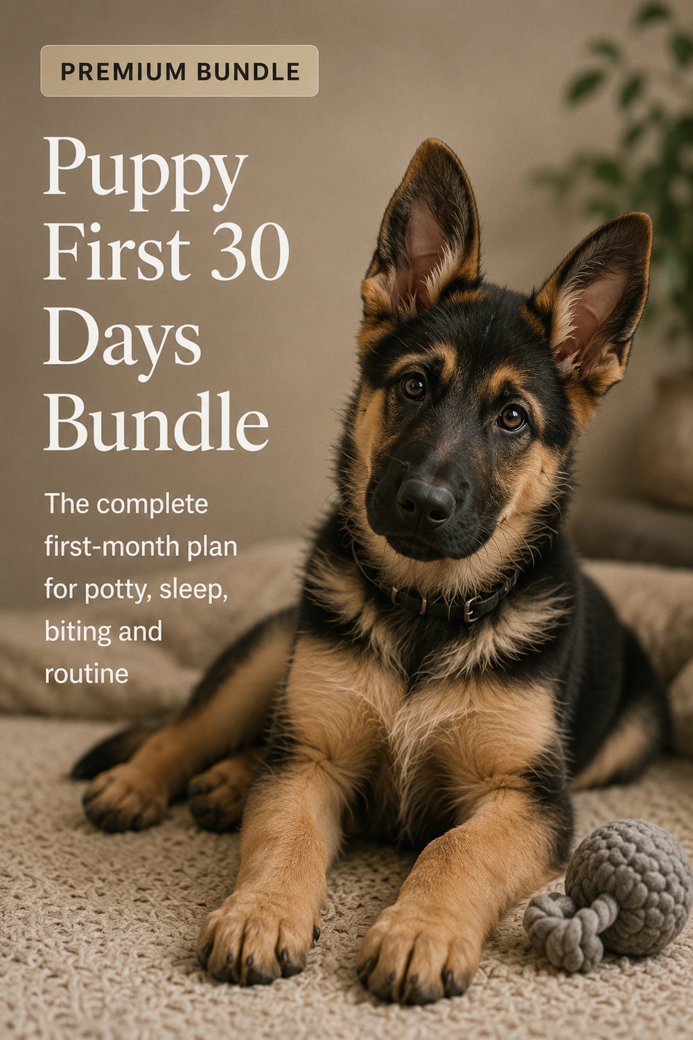 Cover of the Puppy First 30 Days Bundle