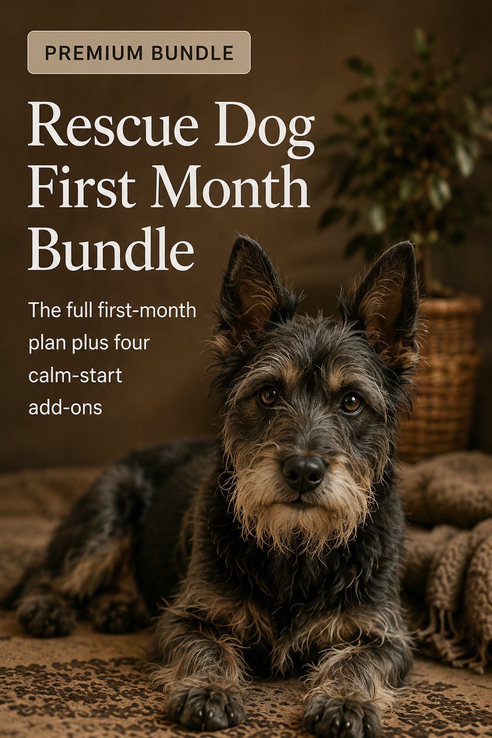The Rescue Dog First Month Bundle cover